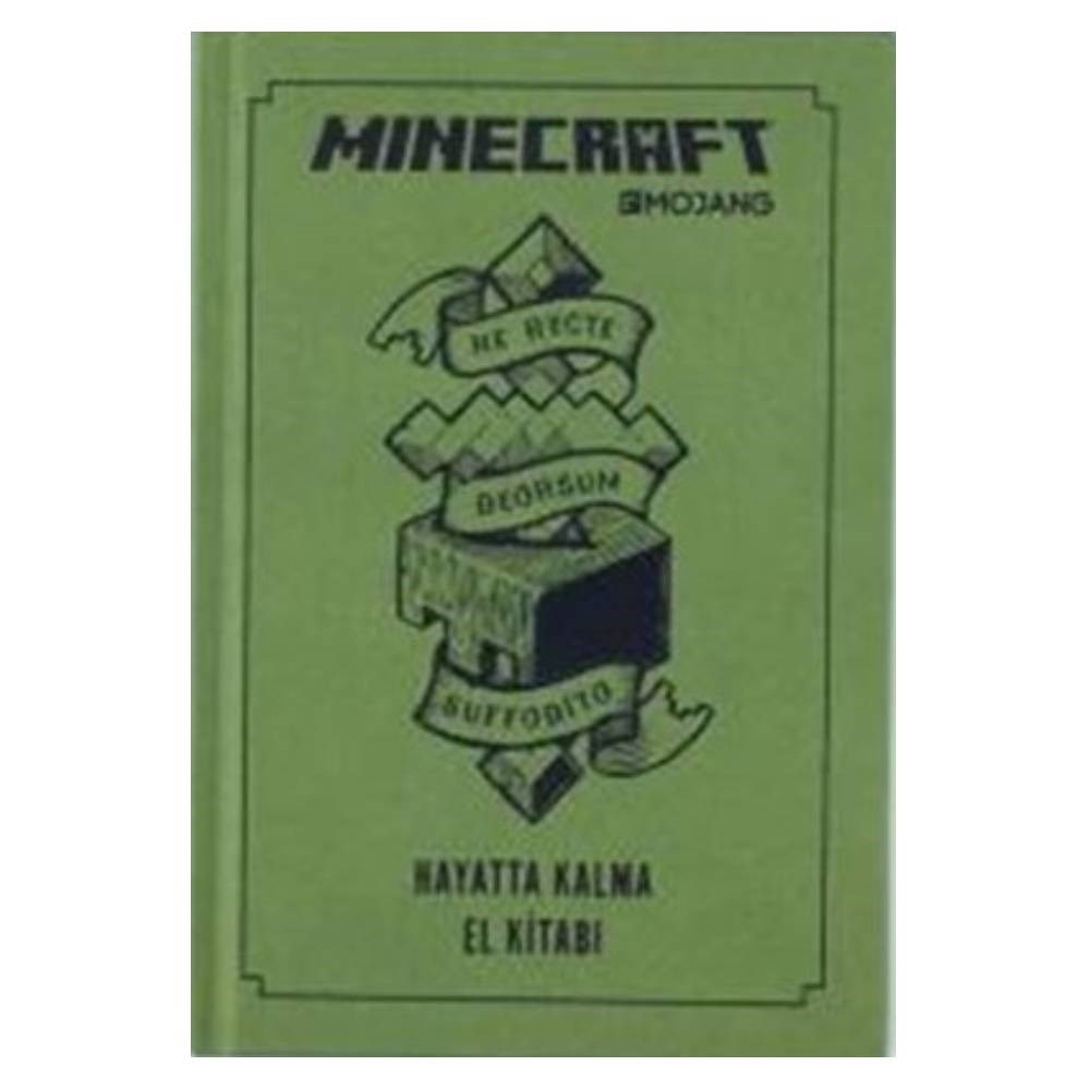 MİNECRAFT HAYATTA KALMA EL KİTABI Çocuk Kitapları Uzmanı - Children's Books Expert