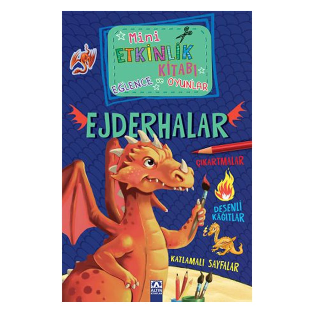 MİNİ ETKİNLİK KİTABI - EJDERHALAR Çocuk Kitapları Uzmanı - Children's Books Expert