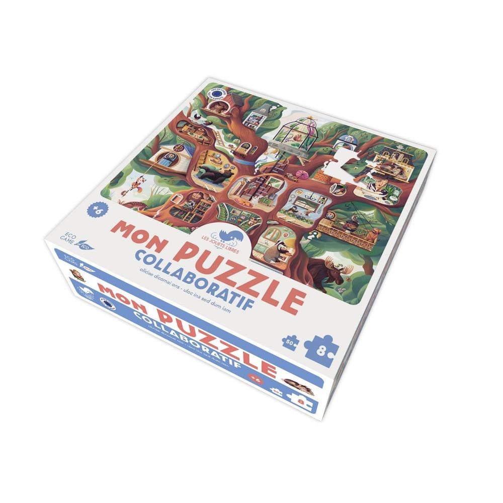 My collaborative puzzle Çocuk Kitapları Uzmanı - Children's Books Expert