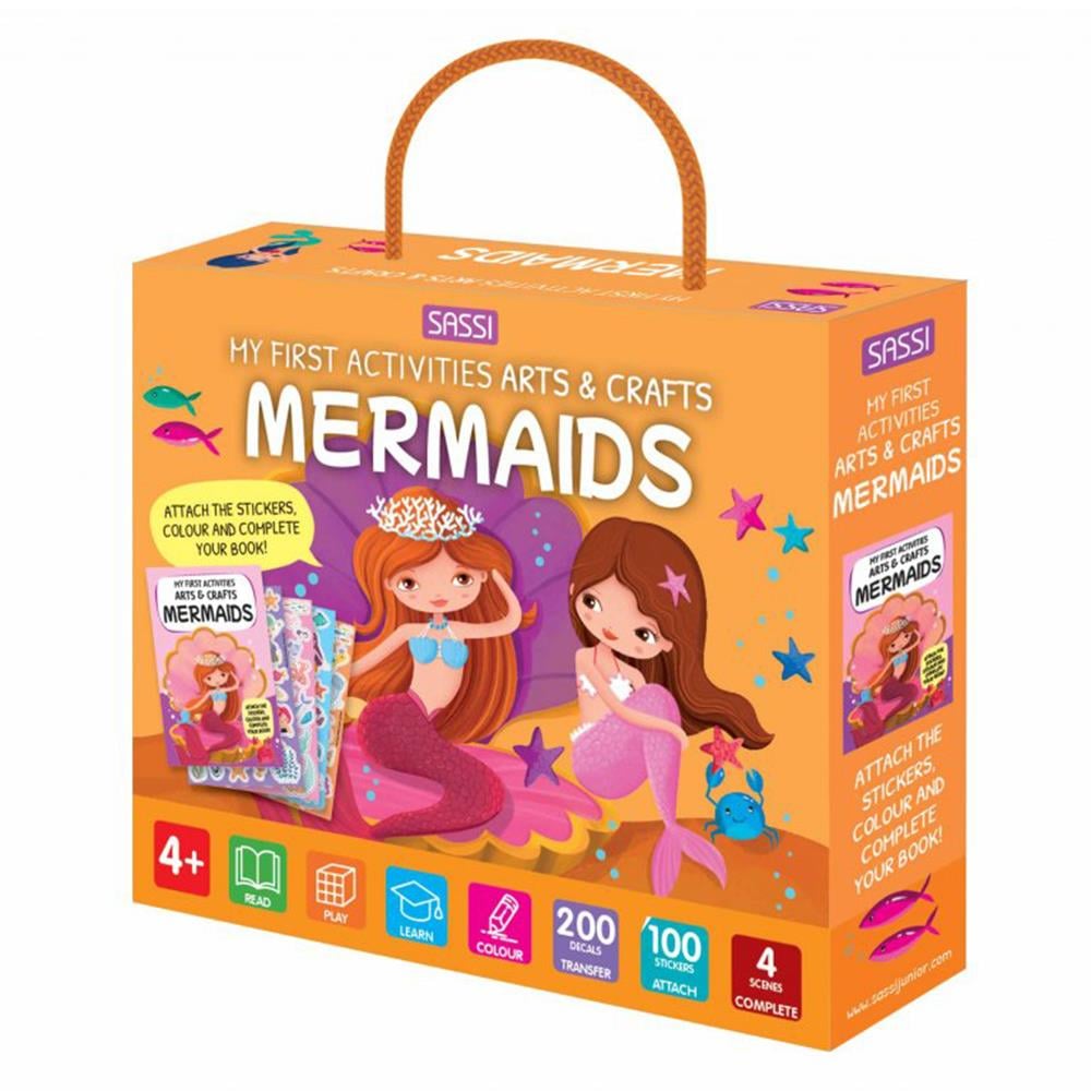 MY FIRST ACTIVITIES ARTS AND CRAFTS - MERMAIDS Çocuk Kitapları Uzmanı - Children's Books Expert