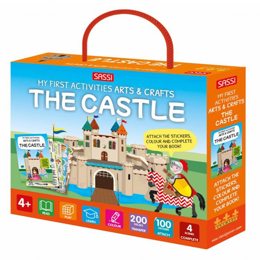 MY FIRST ACTIVITIES ARTS AND CRAFTS - THE CASTLE Çocuk Kitapları Uzmanı - Children's Books Expert