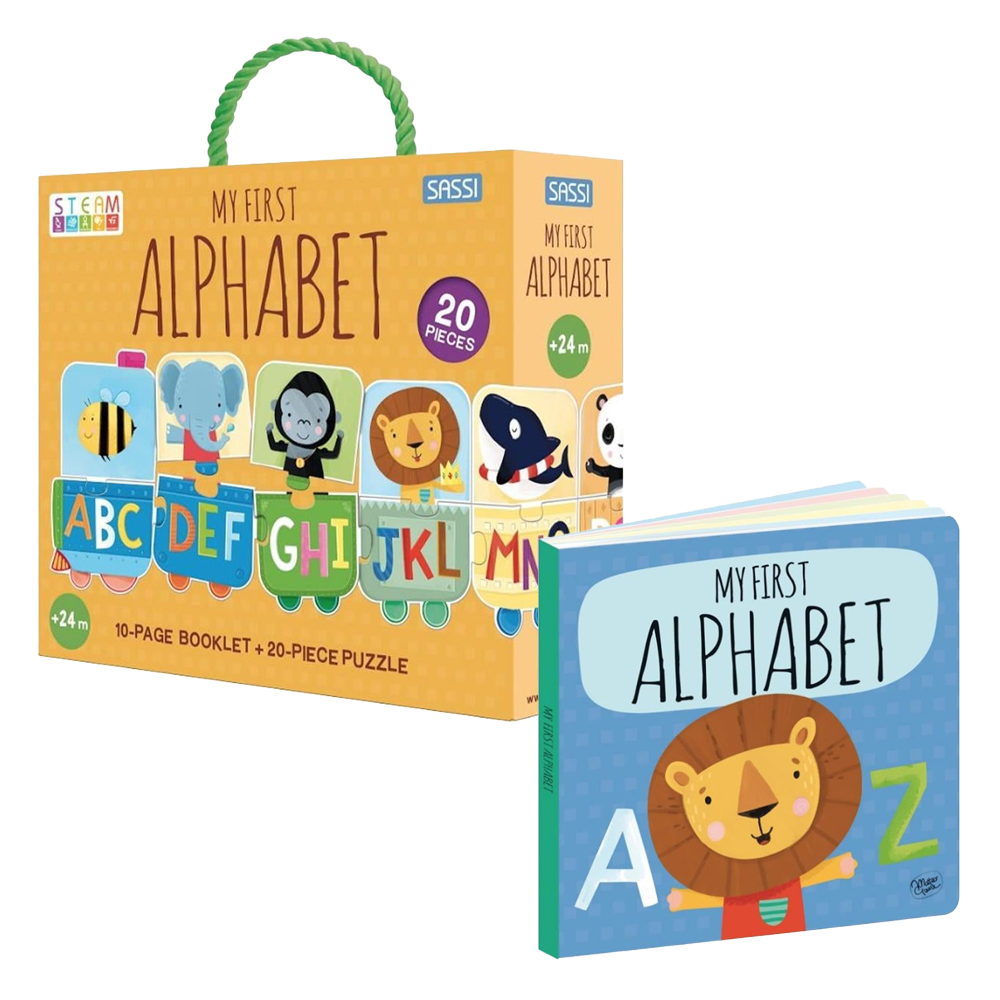 My First Alphabet - Steam Puzzle Çocuk Kitapları Uzmanı - Children's Books Expert