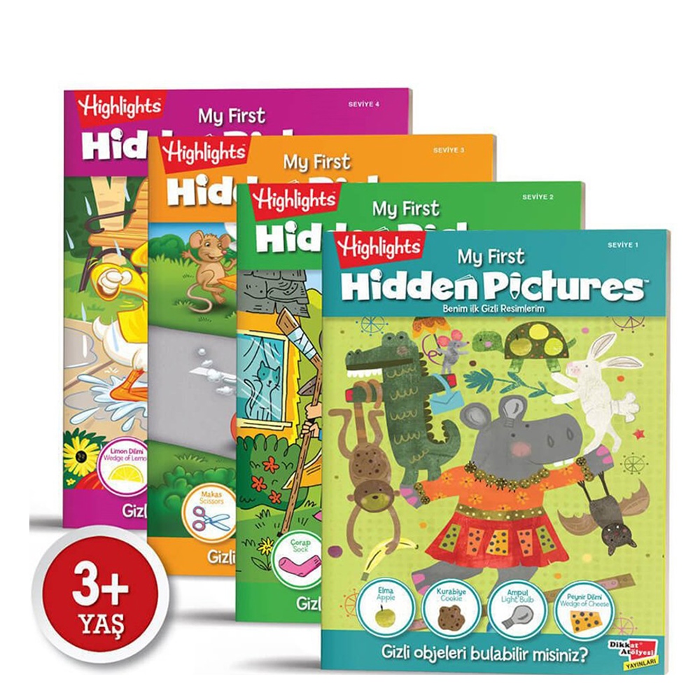 MY FIRST HIDDEN PICTURES Çocuk Kitapları Uzmanı - Children's Books Expert