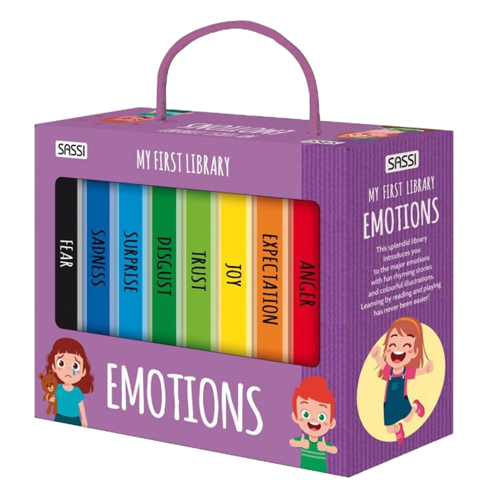 MY FIRST LIBRARY - EMOTIONS Çocuk Kitapları Uzmanı - Children's Books Expert