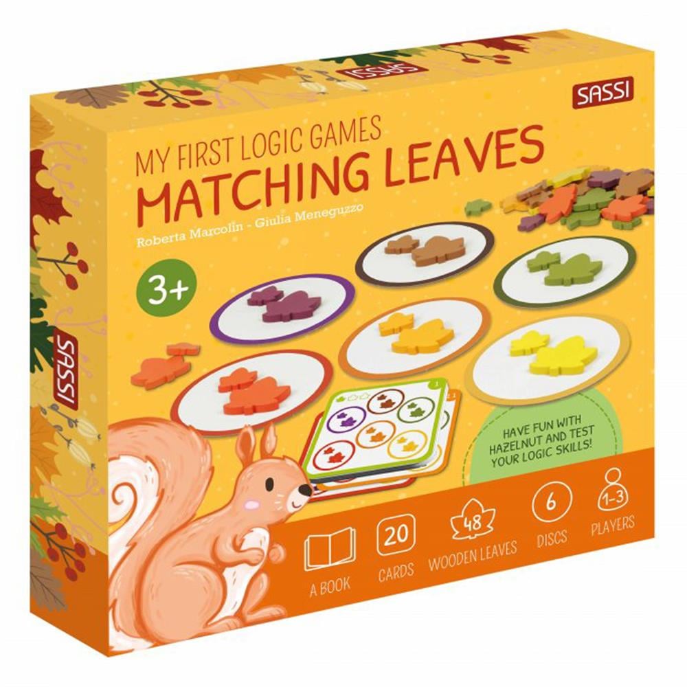 My First Logic Games - Matching Leaves Çocuk Kitapları Uzmanı - Children's Books Expert