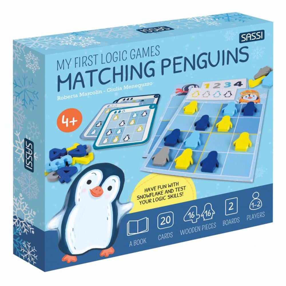 My First Logic Games - Matching Penguins Çocuk Kitapları Uzmanı - Children's Books Expert