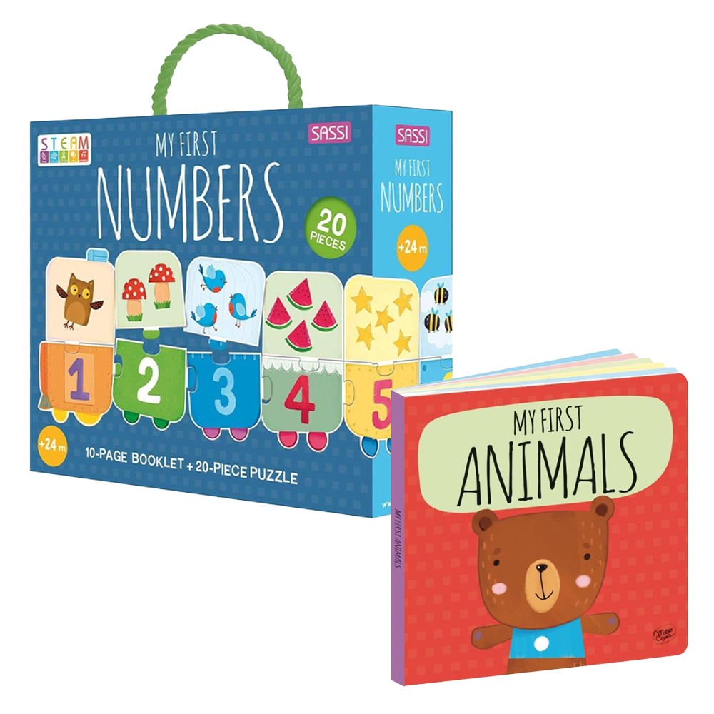 My First Numbers - Steam Puzzle Çocuk Kitapları Uzmanı - Children's Books Expert