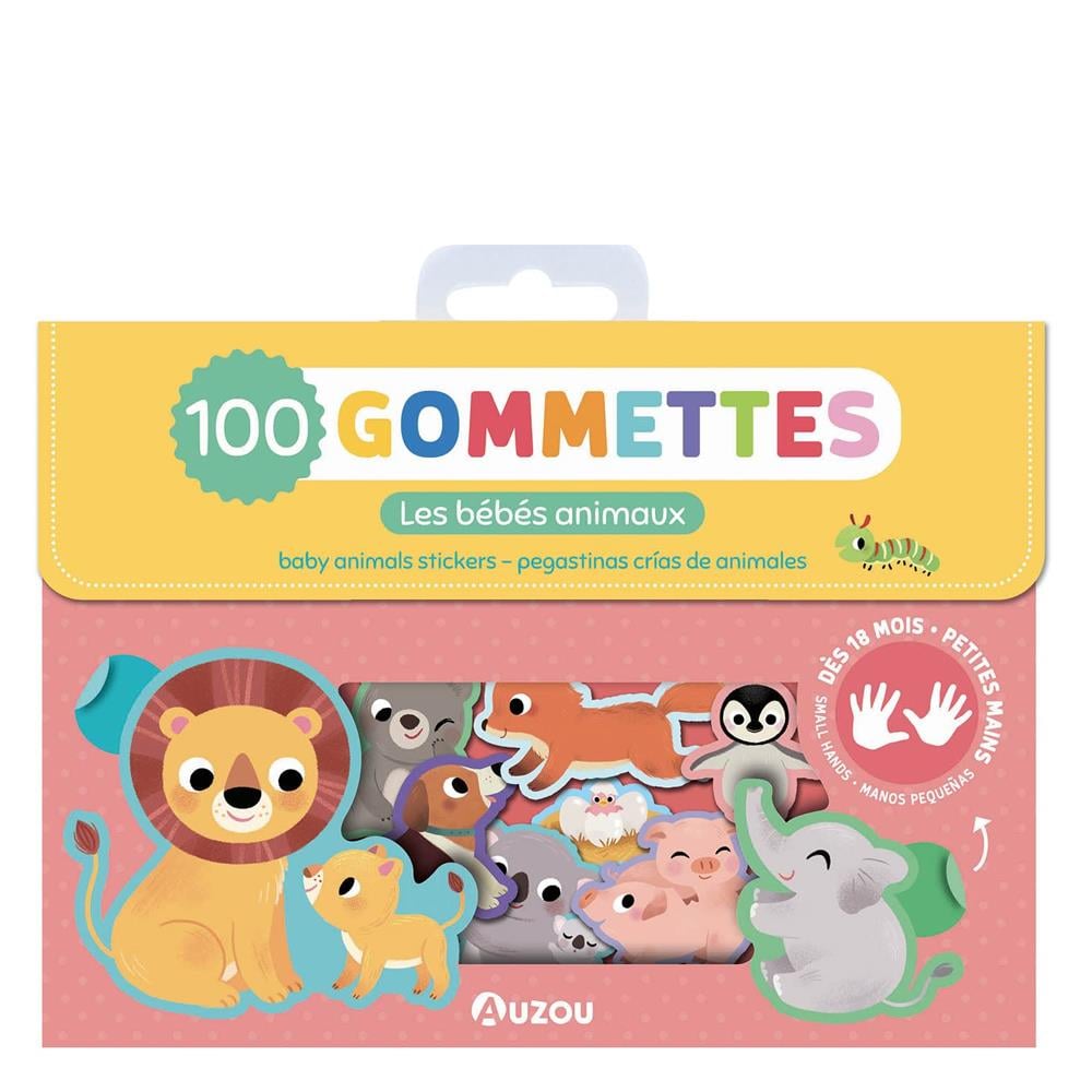 My First Pouch of Stickers - Baby Animals Çocuk Kitapları Uzmanı - Children's Books Expert