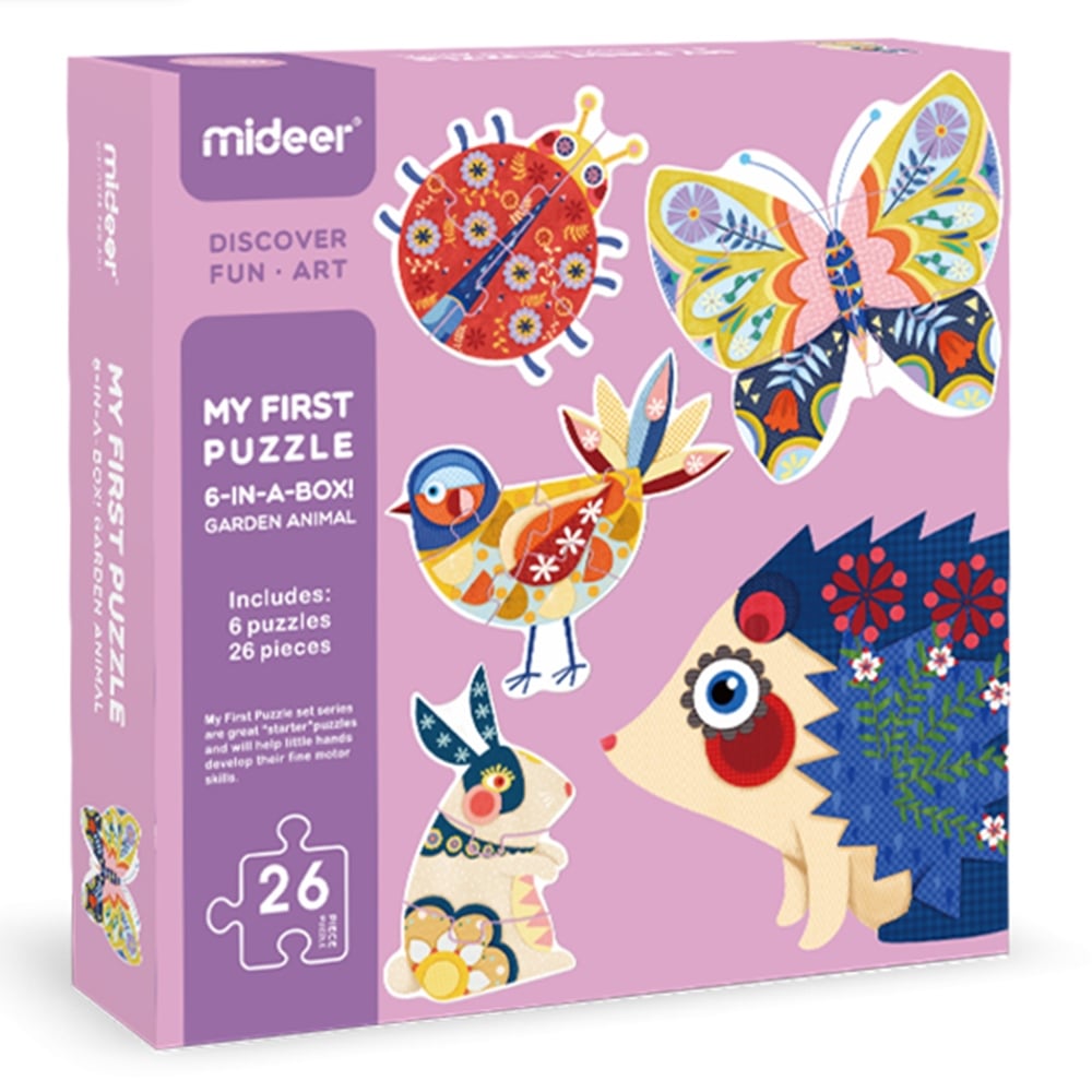MY FIRST PUZZLE -GARDEN ANIMAL Çocuk Kitapları Uzmanı - Children's Books Expert