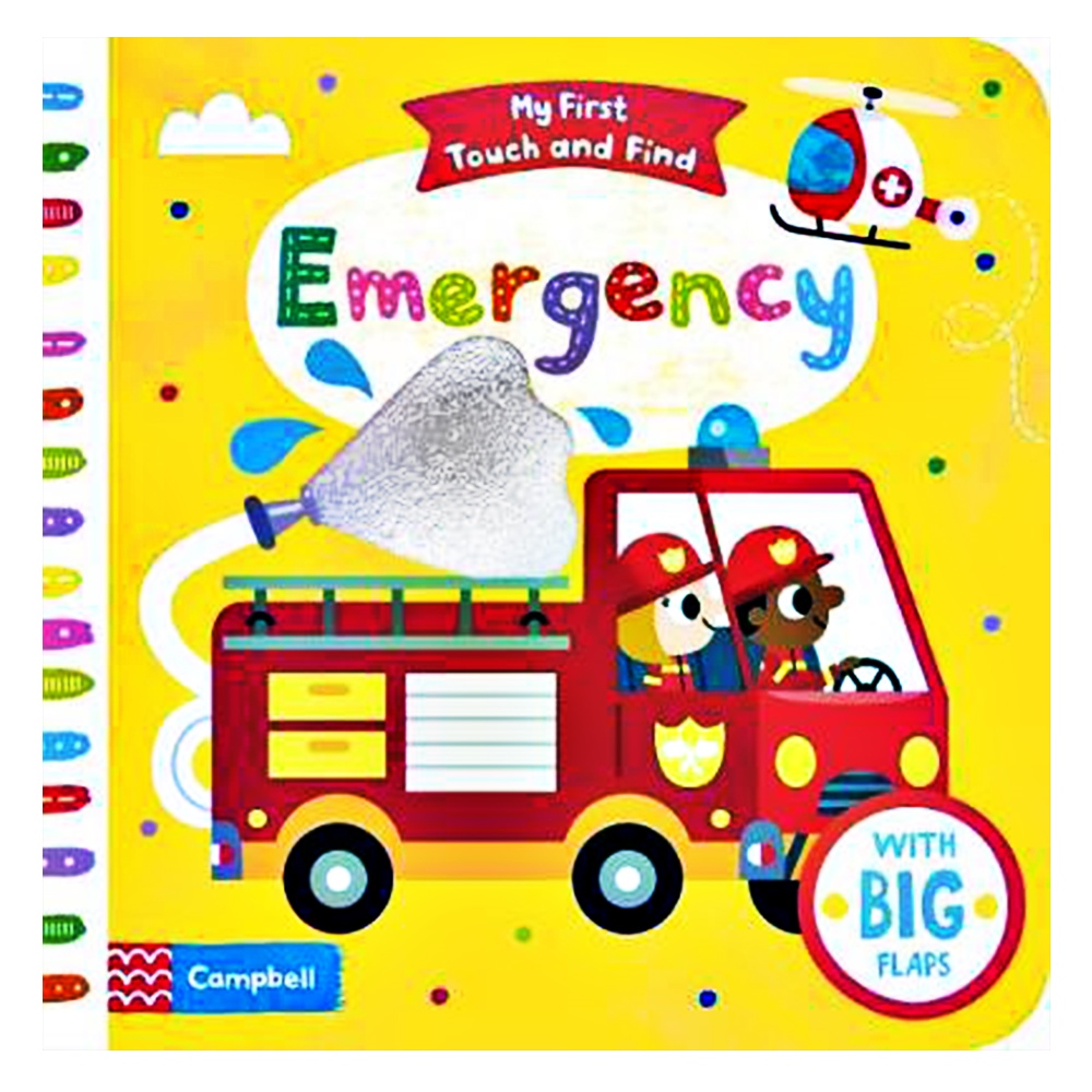MY FIRST TOUCH AND FIND - EMERGENCY #yeni gelenler Çocuk Kitapları Uzmanı - Children's Books Expert