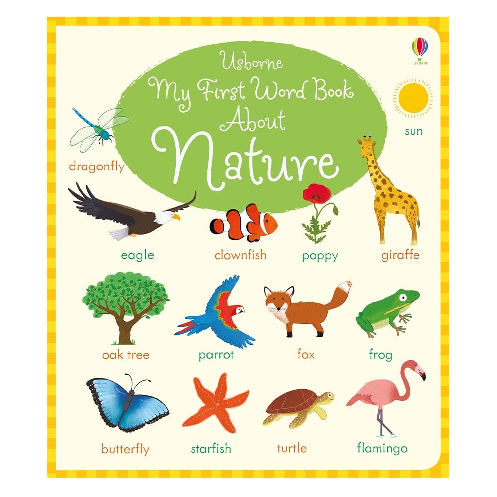 MY FIRST WORD BOOK ABOUT NATURE #yenigelenler Çocuk Kitapları Uzmanı - Children's Books Expert