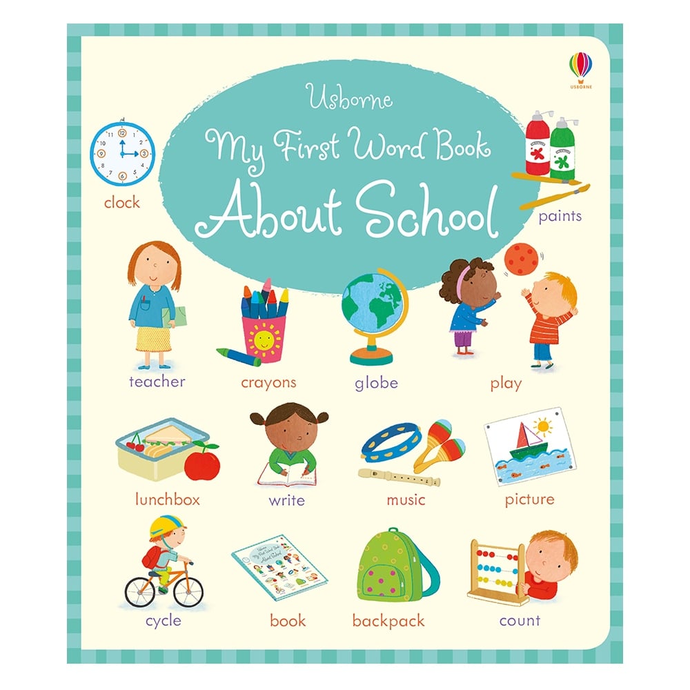 MY FIRST WORD BOOK ABOUT SCHOOL #yenigelenler Çocuk Kitapları Uzmanı - Children's Books Expert