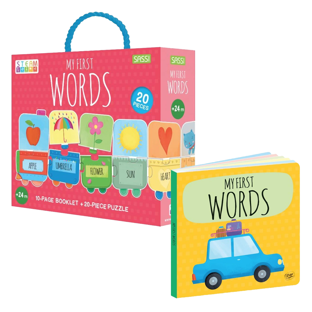 My First Words - Steam Puzzle Çocuk Kitapları Uzmanı - Children's Books Expert