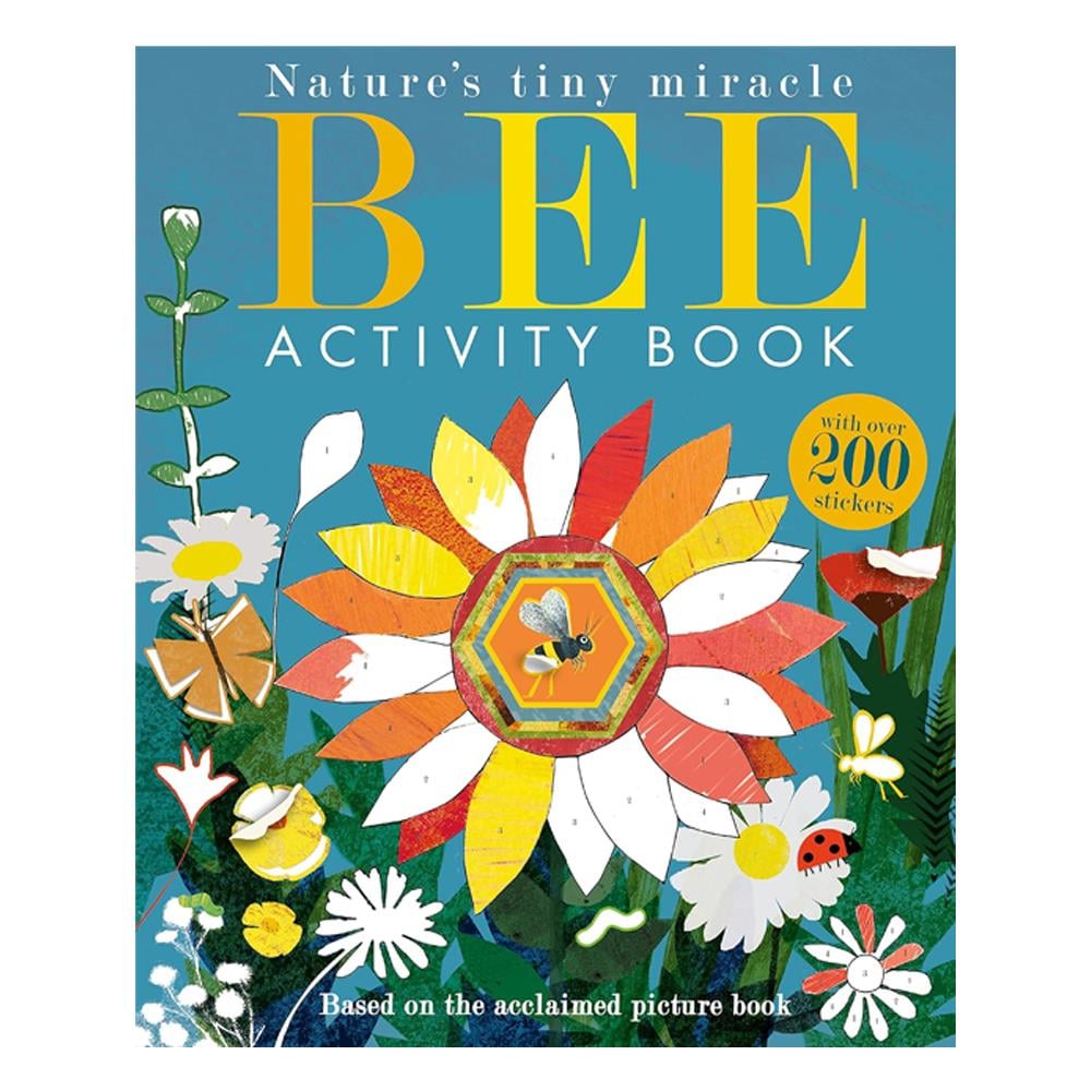 Natures Tiny Miracle - Bee Activity Book Çocuk Kitapları Uzmanı - Children's Books Expert