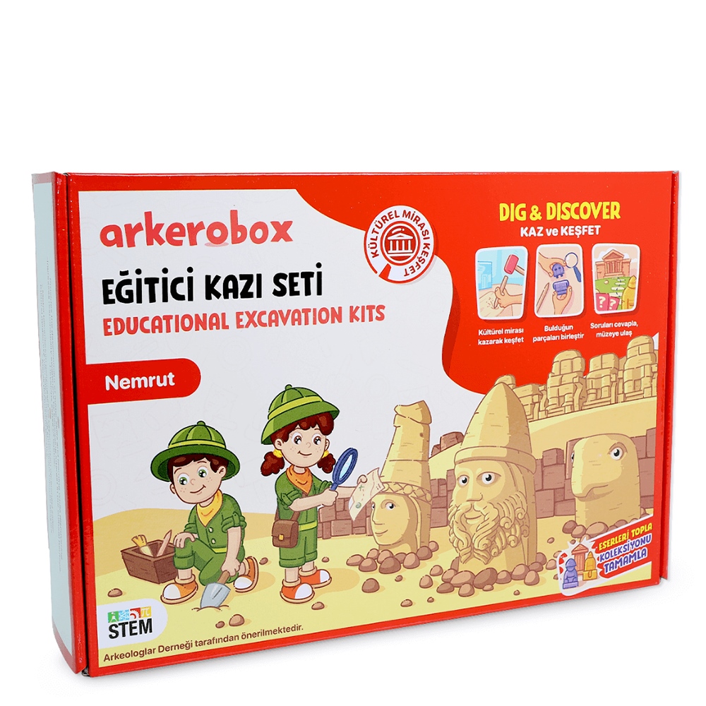 NEMRUT ARKEOLOJİK KAZI SETİ Çocuk Kitapları Uzmanı - Children's Books Expert