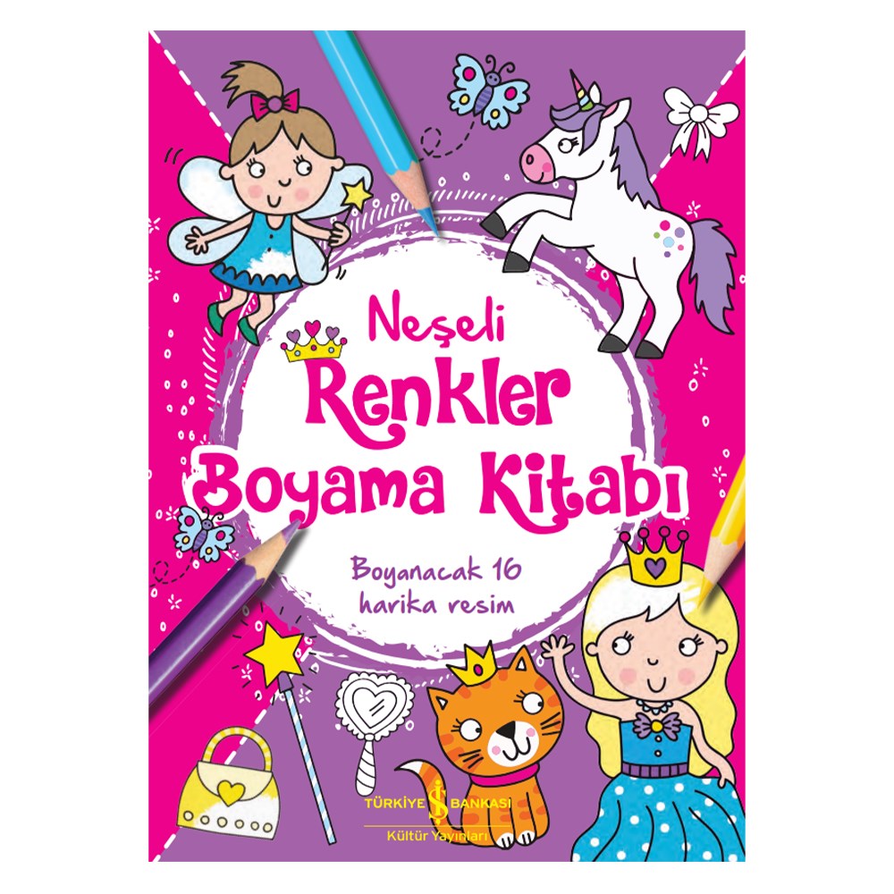 NEŞELİ RENKLER BOYAMA KİTABI Çocuk Kitapları Uzmanı - Children's Books Expert