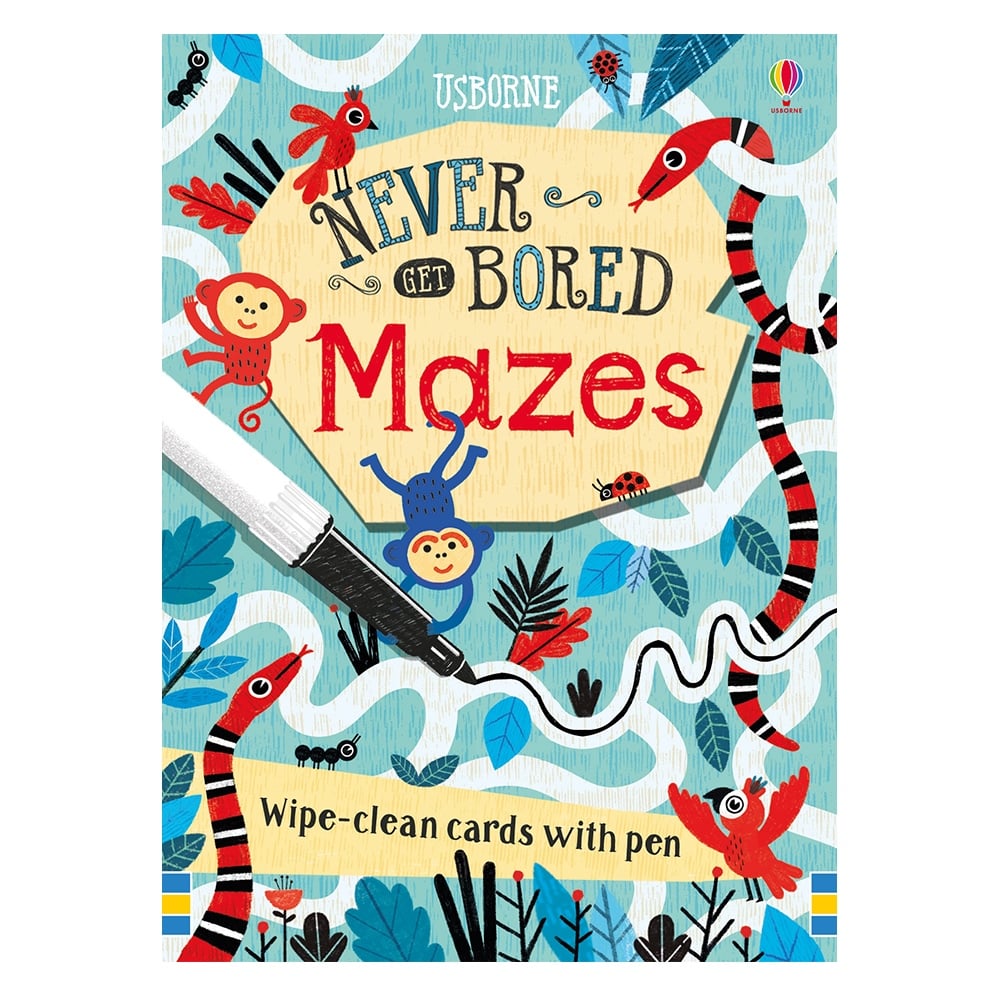 NEVER GET BORED MAZES #yenigelenler Çocuk Kitapları Uzmanı - Children's Books Expert