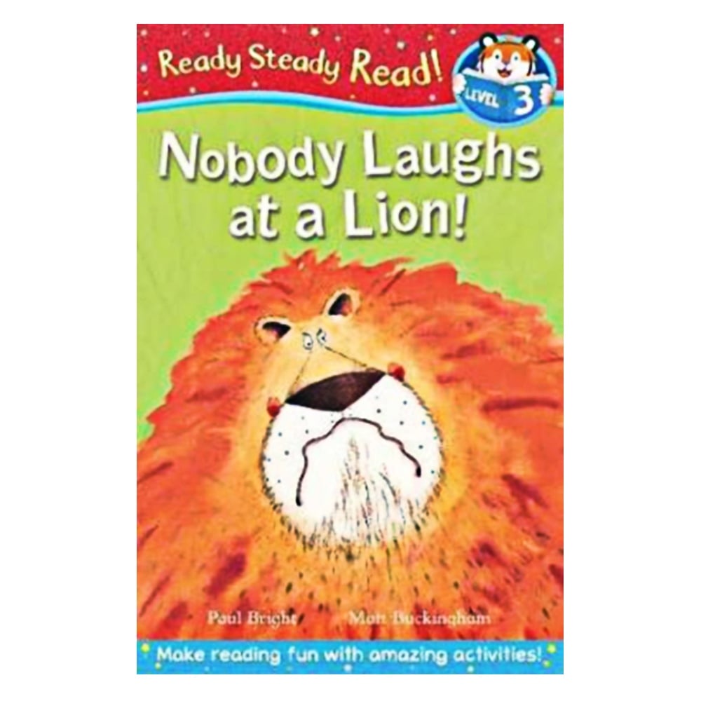 NOBODY LAUGHS AT A LION! - READY STEADY READ! - #yeni gelenler Çocuk Kitapları Uzmanı - Children's Books Expert