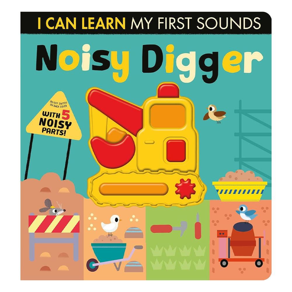 Noisy Digger - I Can Learn My First Sounds Çocuk Kitapları Uzmanı - Children's Books Expert