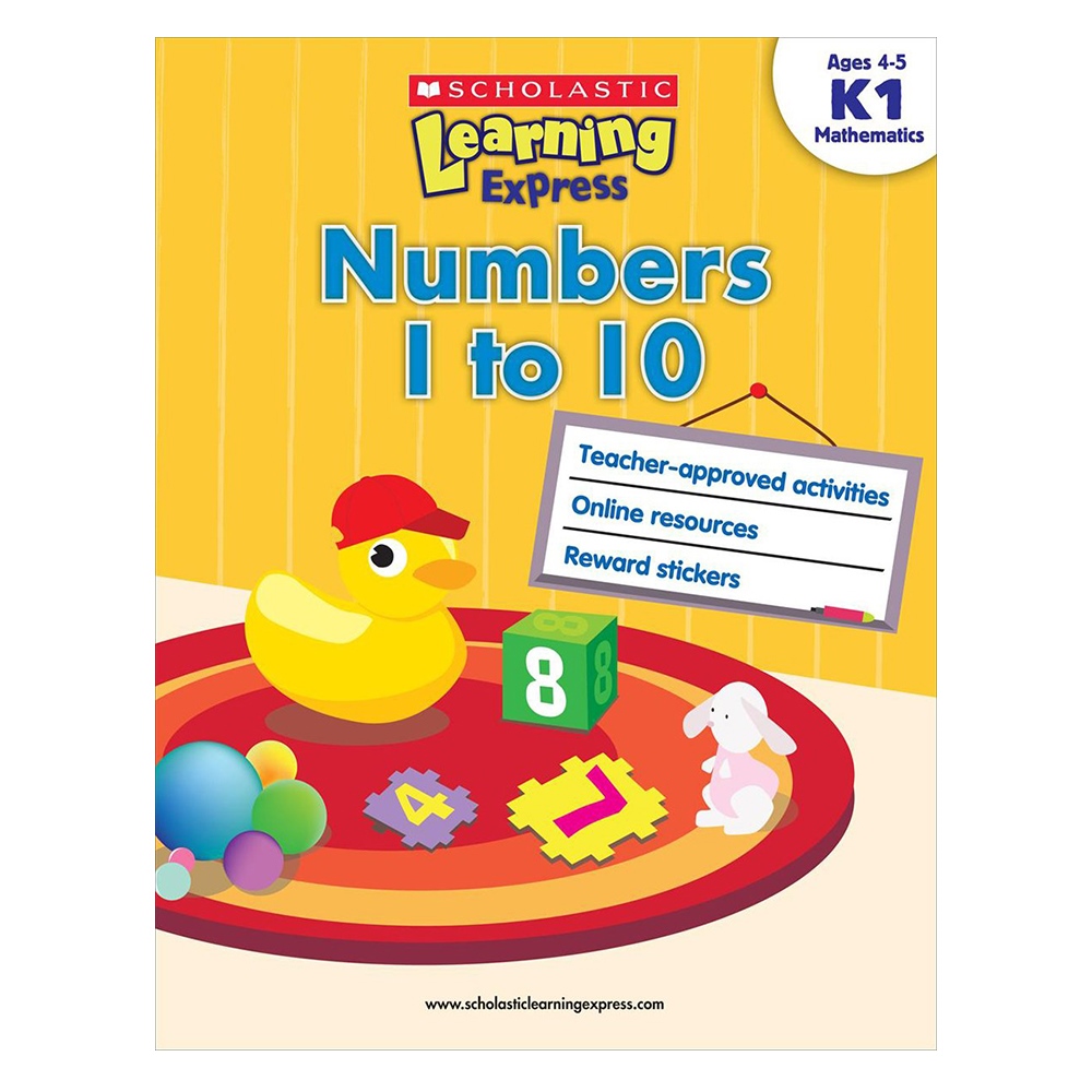 NUMBERS 1 TO 10 LEVEL K1 SLE Çocuk Kitapları Uzmanı - Children's Books Expert