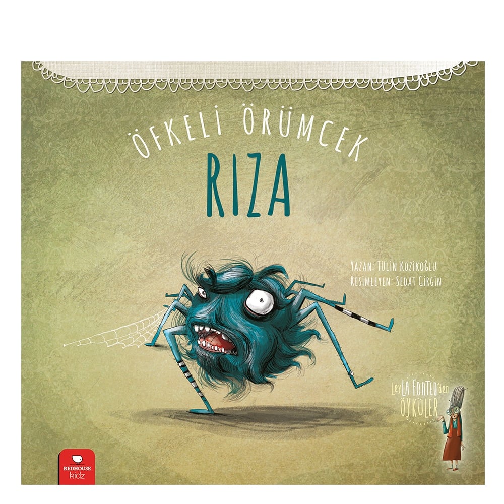 ÖFKELİ ÖRÜMCEK RIZA Çocuk Kitapları Uzmanı - Children's Books Expert