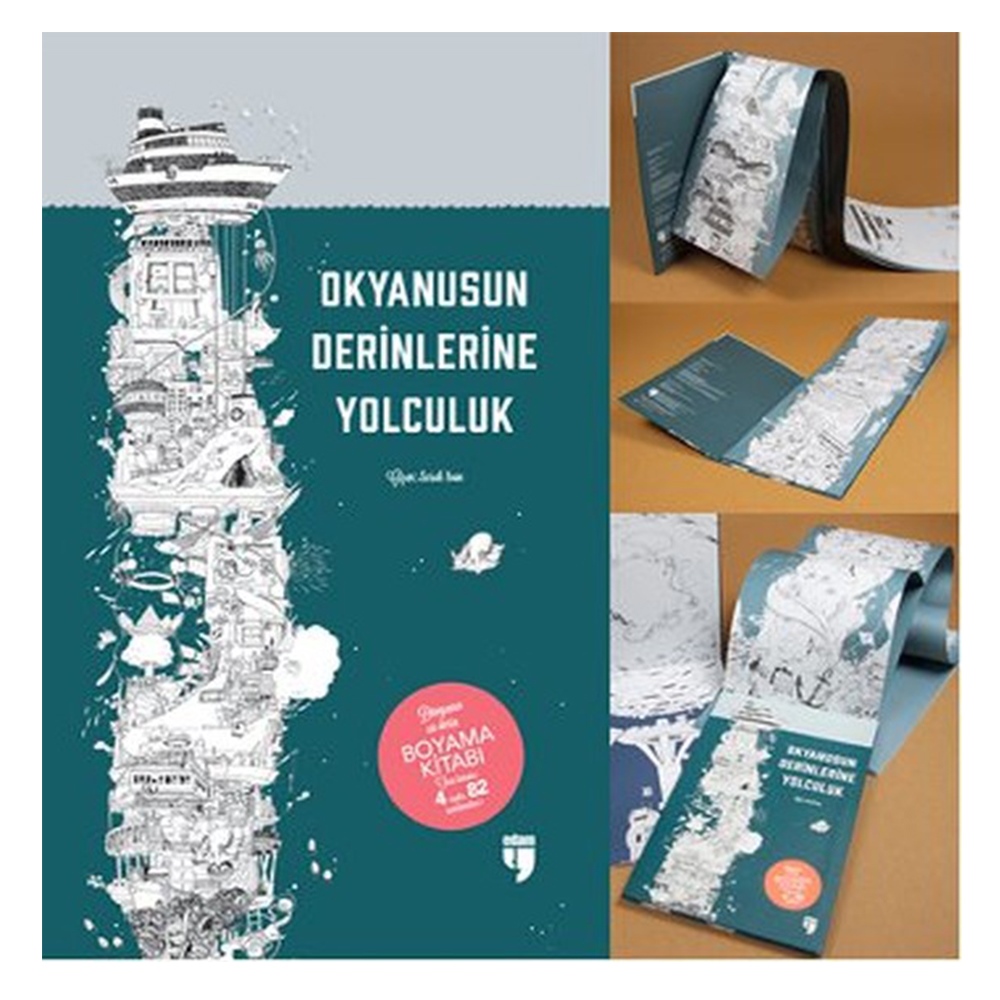 OKYANUSUN DERİNLERİNE YOLCULUK-DÜNYANIN EN DERİN BOYAMA KİTABI