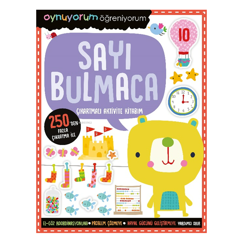 Oynuyorum Öğreniyorum - Sayı Bulmaca Çocuk Kitapları Uzmanı - Children's Books Expert