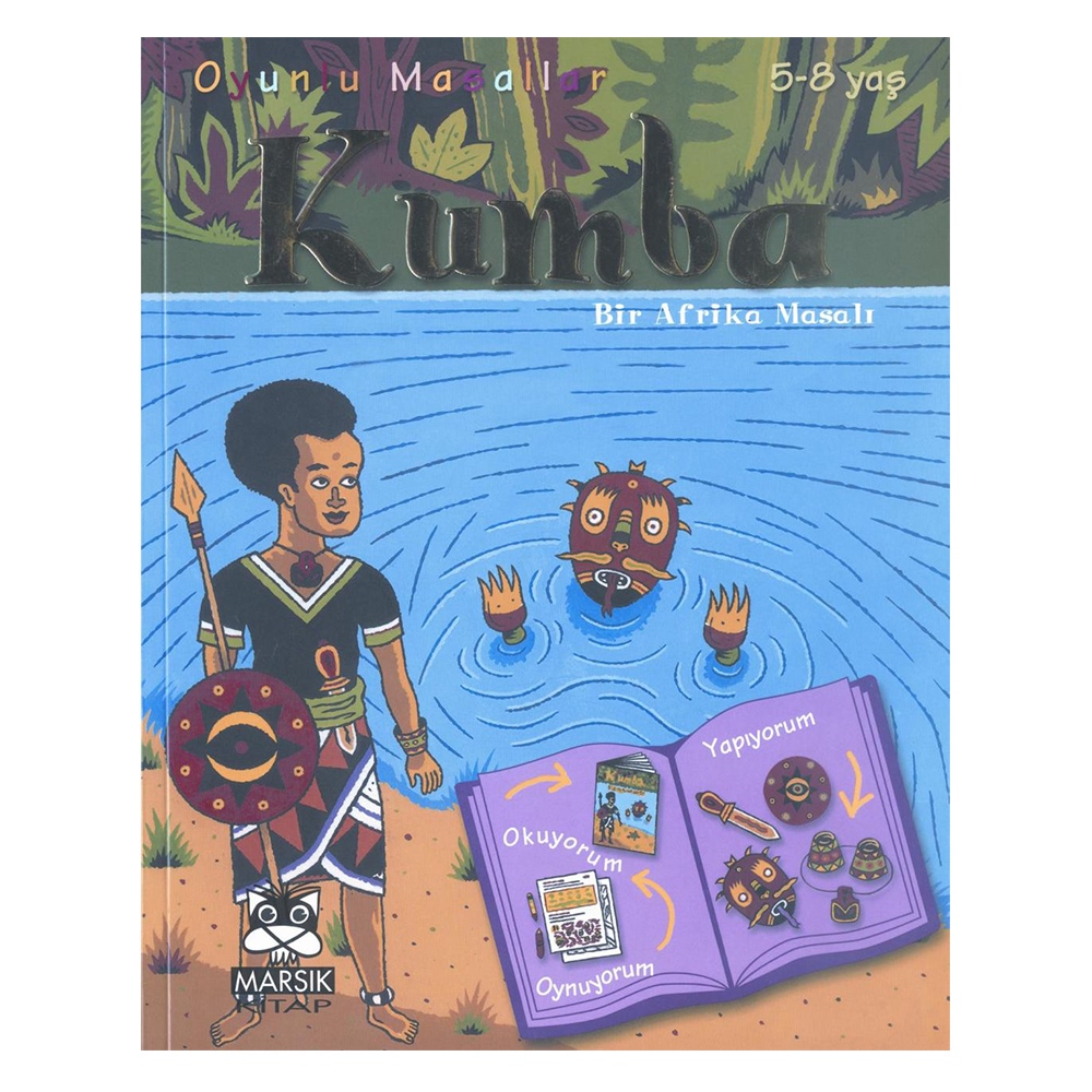 OYUNLU MASALLAR DİZİSİ-KUMBA BİR AFRİKA MASALI Çocuk Kitapları Uzmanı - Children's Books Expert