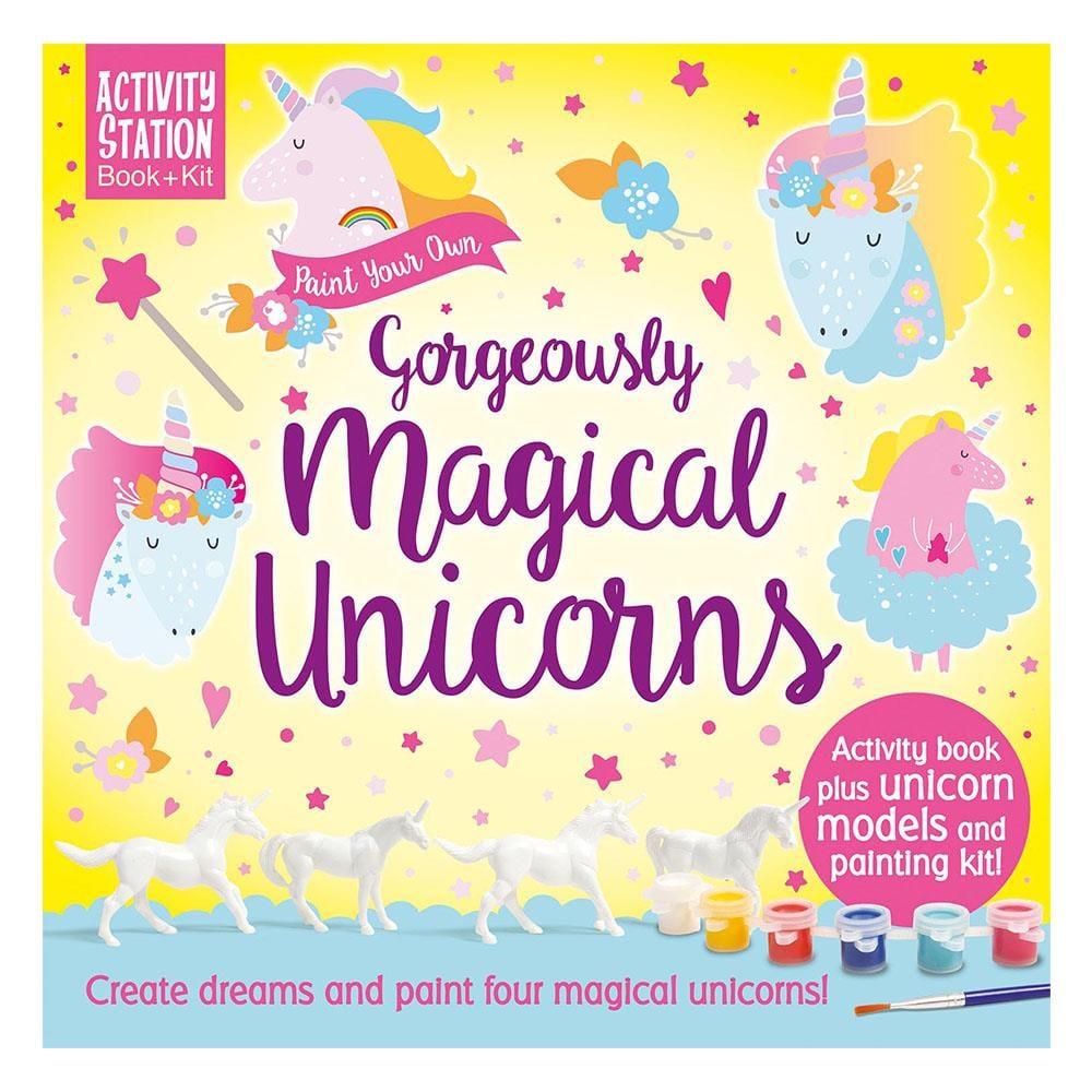 Paint Your Own Gorgeously Magical Unicorns Çocuk Kitapları Uzmanı - Children's Books Expert