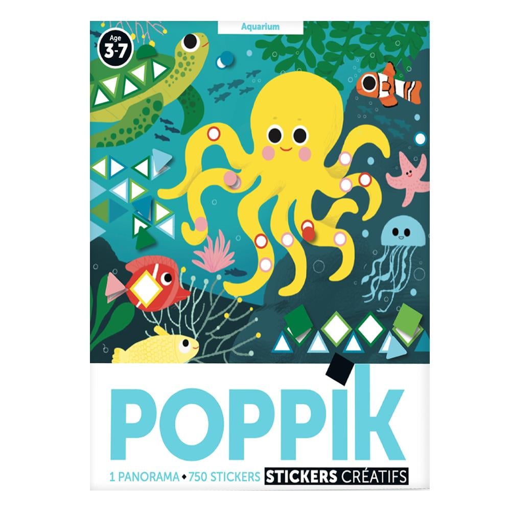 PANORAMA AQUARIUM - STICKER PANORAMAS Çocuk Kitapları Uzmanı - Children's Books Expert