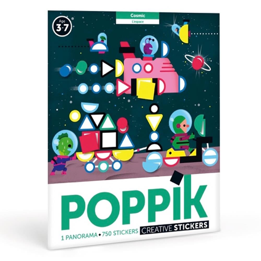 PANORAMA COSMIC - STICKER PANORAMAS Çocuk Kitapları Uzmanı - Children's Books Expert