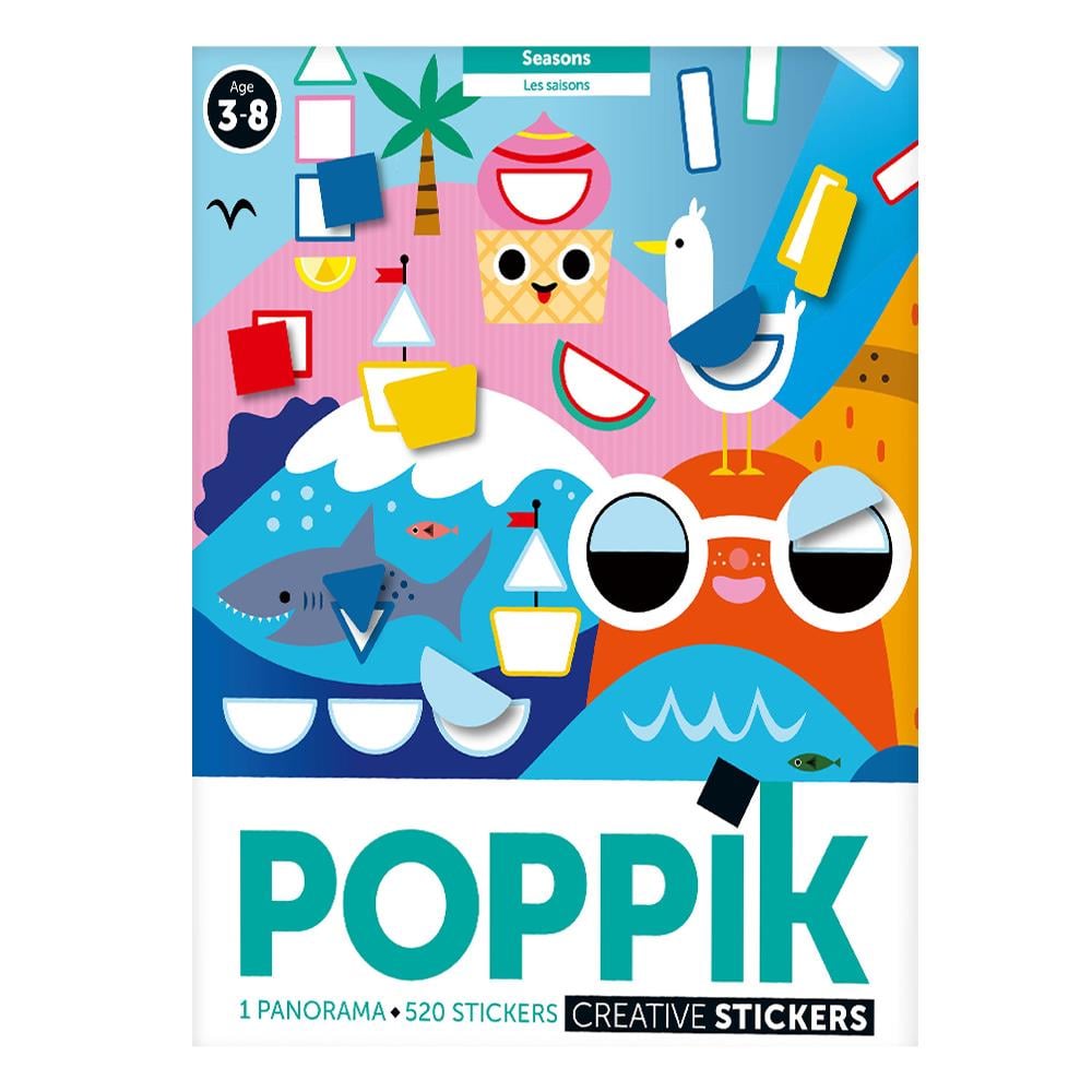 PANORAMA SEASONS - STICKER PANORAMAS Çocuk Kitapları Uzmanı - Children's Books Expert