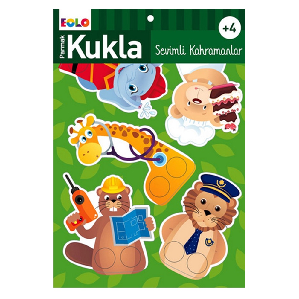 PARMAK KUKLA SEVİMLİ KAHRAMANLAR Çocuk Kitapları Uzmanı - Children's Books Expert