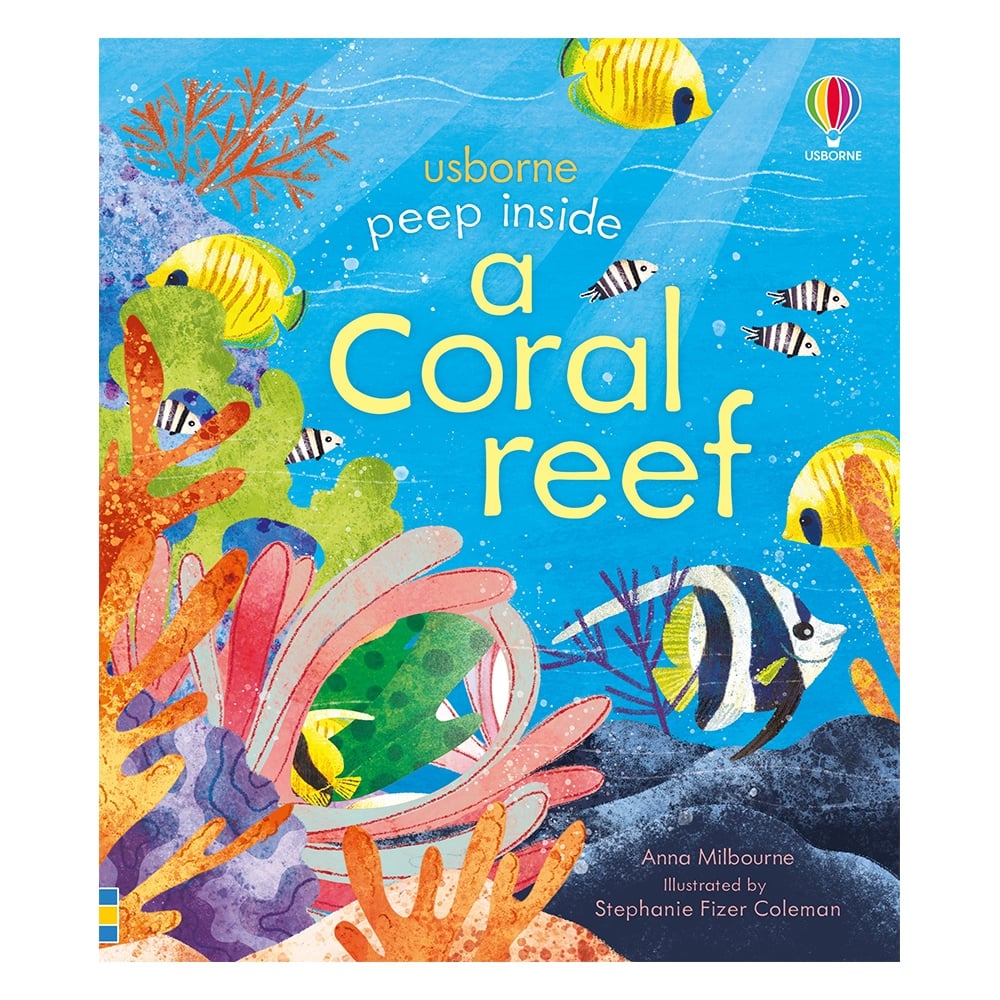 PEEP INSIDE A CORAL REEF Çocuk Kitapları Uzmanı - Children's Books Expert