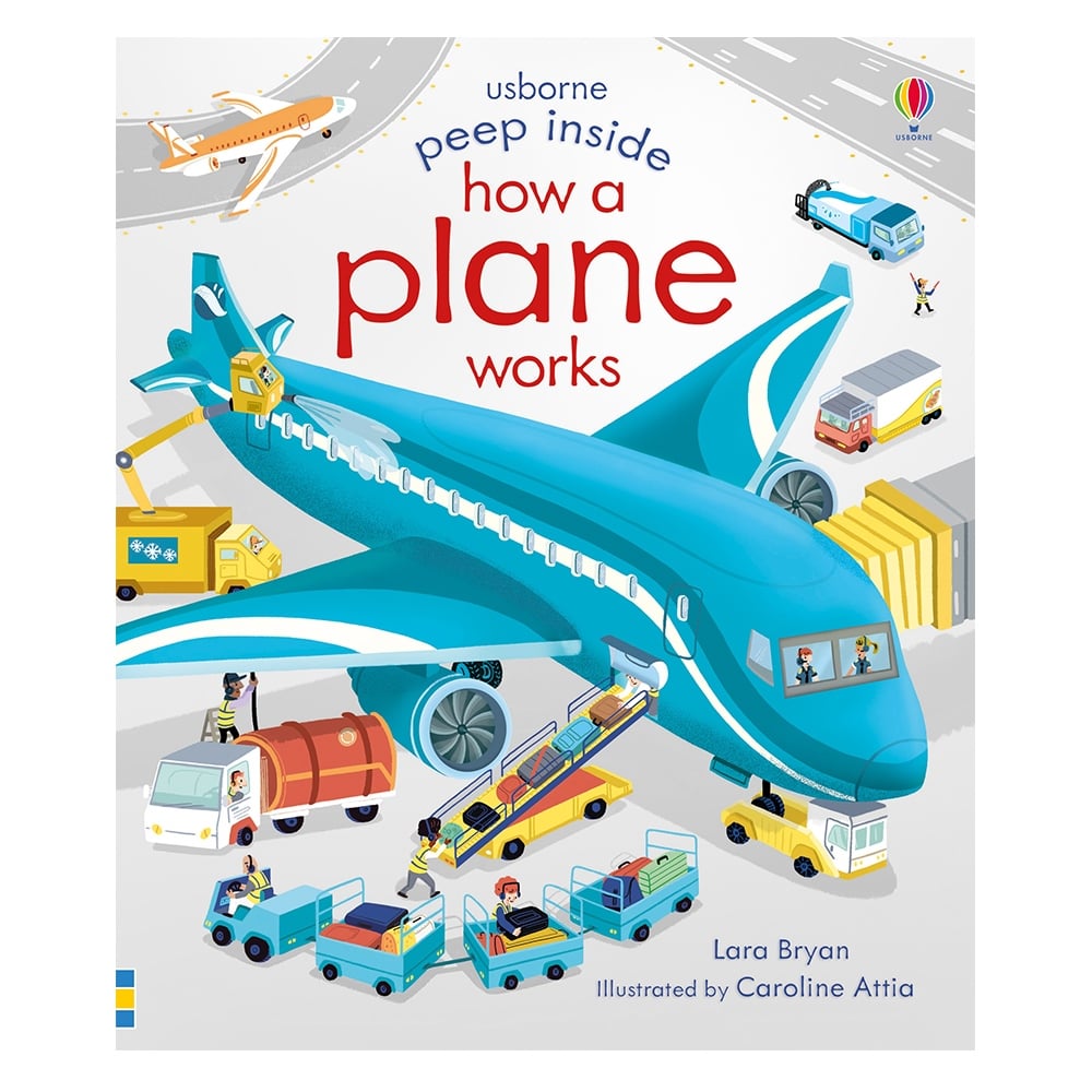 PEEP INSIDE HOW A PLANE WORKS #yenigelenler Çocuk Kitapları Uzmanı - Children's Books Expert
