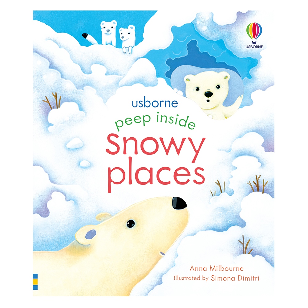 PEEP INSIDE SNOWY PLACES Çocuk Kitapları Uzmanı - Children's Books Expert