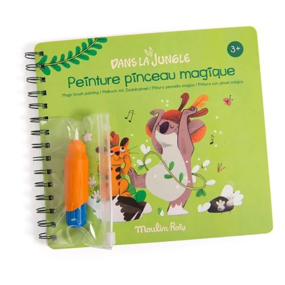 Peinture pinceau magique Dans la jungle Çocuk Kitapları Uzmanı - Children's Books Expert