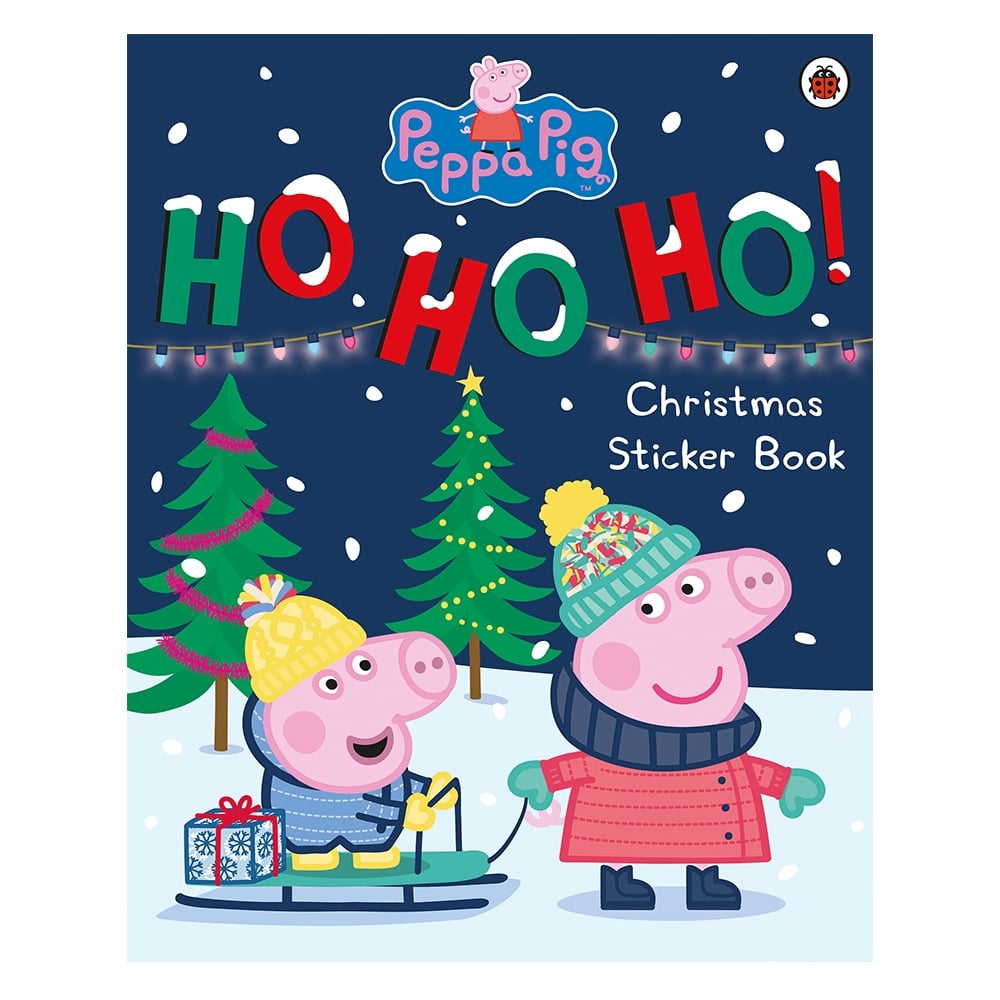 PEPPA PIG: HO HO HO! CHRISTMAS STICKER B Çocuk Kitapları Uzmanı - Children's Books Expert