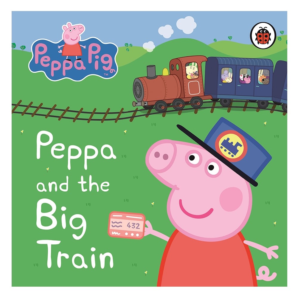 PEPPA PIG: PEPPA AND THE BIG TRAIN: MY F Çocuk Kitapları Uzmanı - Children's Books Expert
