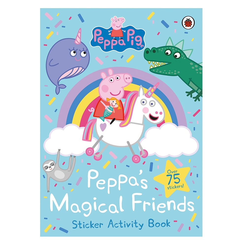 PEPPA PIG: PEPPAS MAGICAL FRIENDS STICKE Çocuk Kitapları Uzmanı - Children's Books Expert