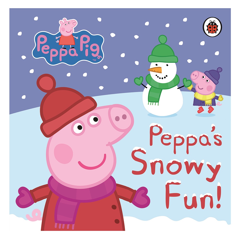 PEPPA PIG - PEPPA'S SNOWY FUN! Çocuk Kitapları Uzmanı - Children's Books Expert