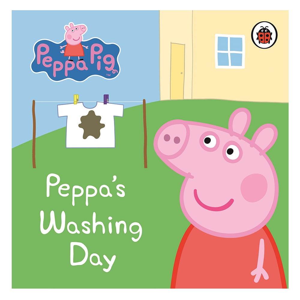 PEPPA PIG: PEPPAS WASHING DAY: MY FIRST Çocuk Kitapları Uzmanı - Children's Books Expert