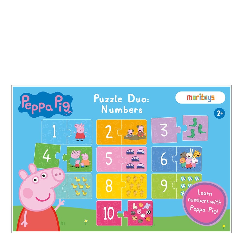 PEPPA PIG PUZZLE DUO - NUMBERS Çocuk Kitapları Uzmanı - Children's Books Expert
