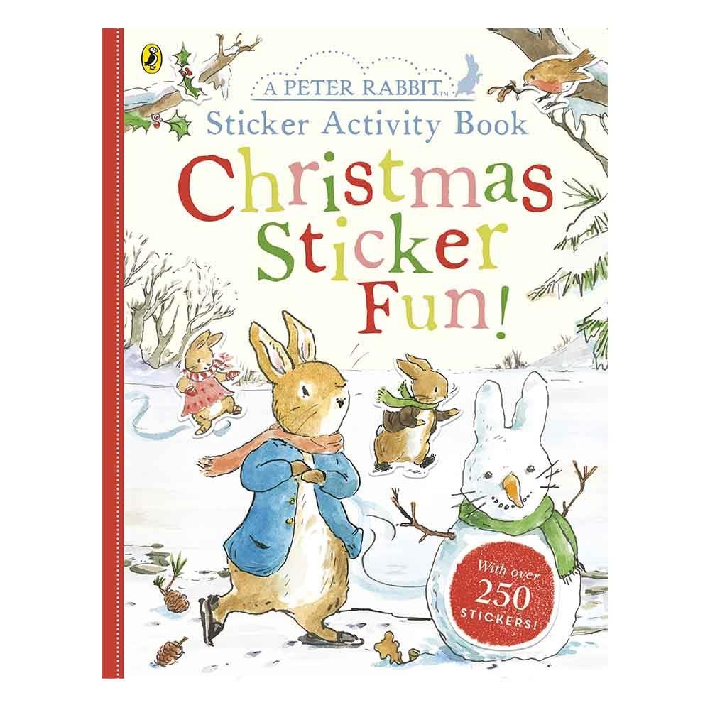 Peter Rabbit Christmas Fun Sticker Activity Book Çocuk Kitapları Uzmanı - Children's Books Expert