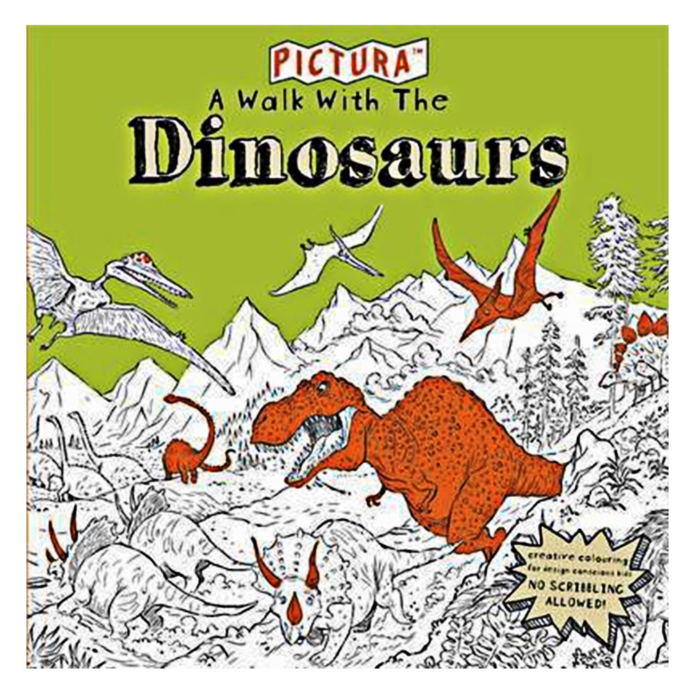 PICTURA PUZZLES: A WALK WITH THE DINOSAURS Çocuk Kitapları Uzmanı - Children's Books Expert