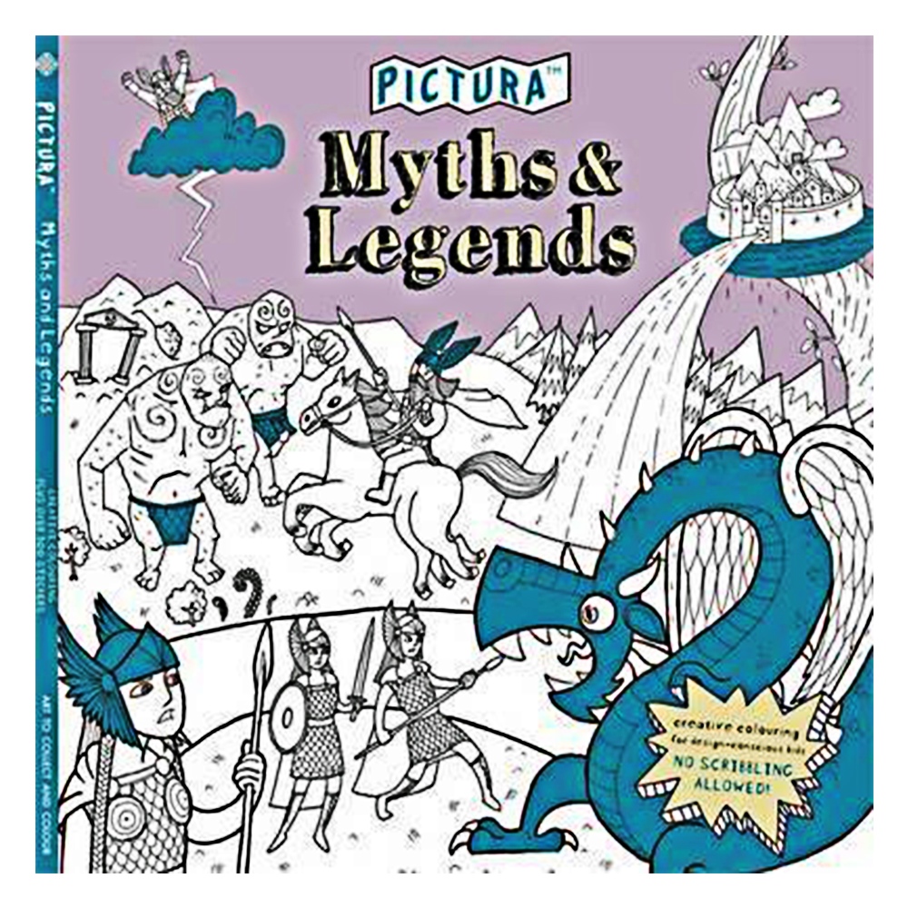 PICTURA PUZZLES: MYTHS AND LEGENDS Çocuk Kitapları Uzmanı - Children's Books Expert