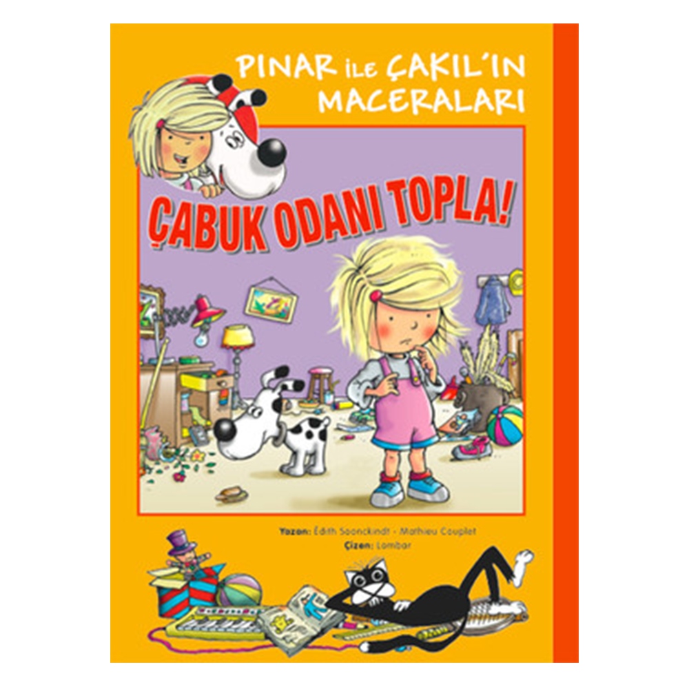 PINAR İLE ÇAKIL - ÇABUK ODANI TOPLA! Çocuk Kitapları Uzmanı - Children's Books Expert