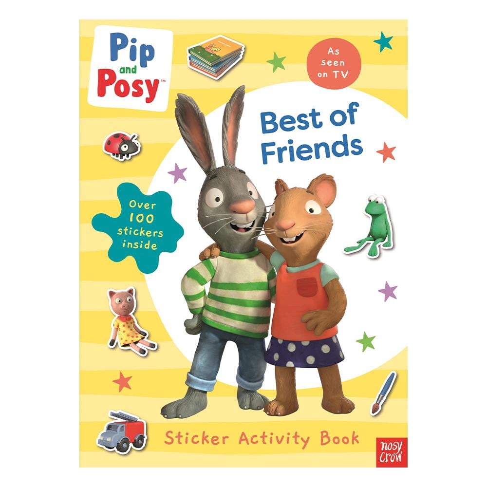 Pip And Posy - Best Of Friends Sticker Activity Bo Çocuk Kitapları Uzmanı - Children's Books Expert