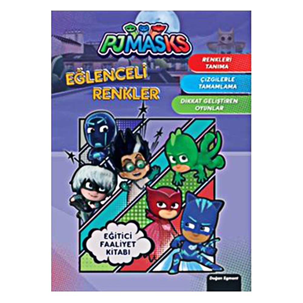 PJMASKS-EĞLENCELİ RENKLER Çocuk Kitapları Uzmanı - Children's Books Expert