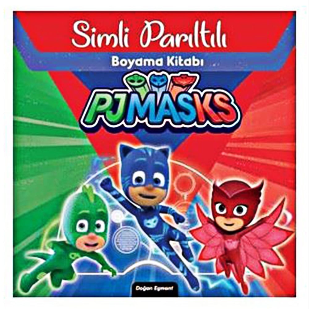 PJMASKS SİMLİ PARILTILI BOYAMA KİTABI Çocuk Kitapları Uzmanı - Children's Books Expert